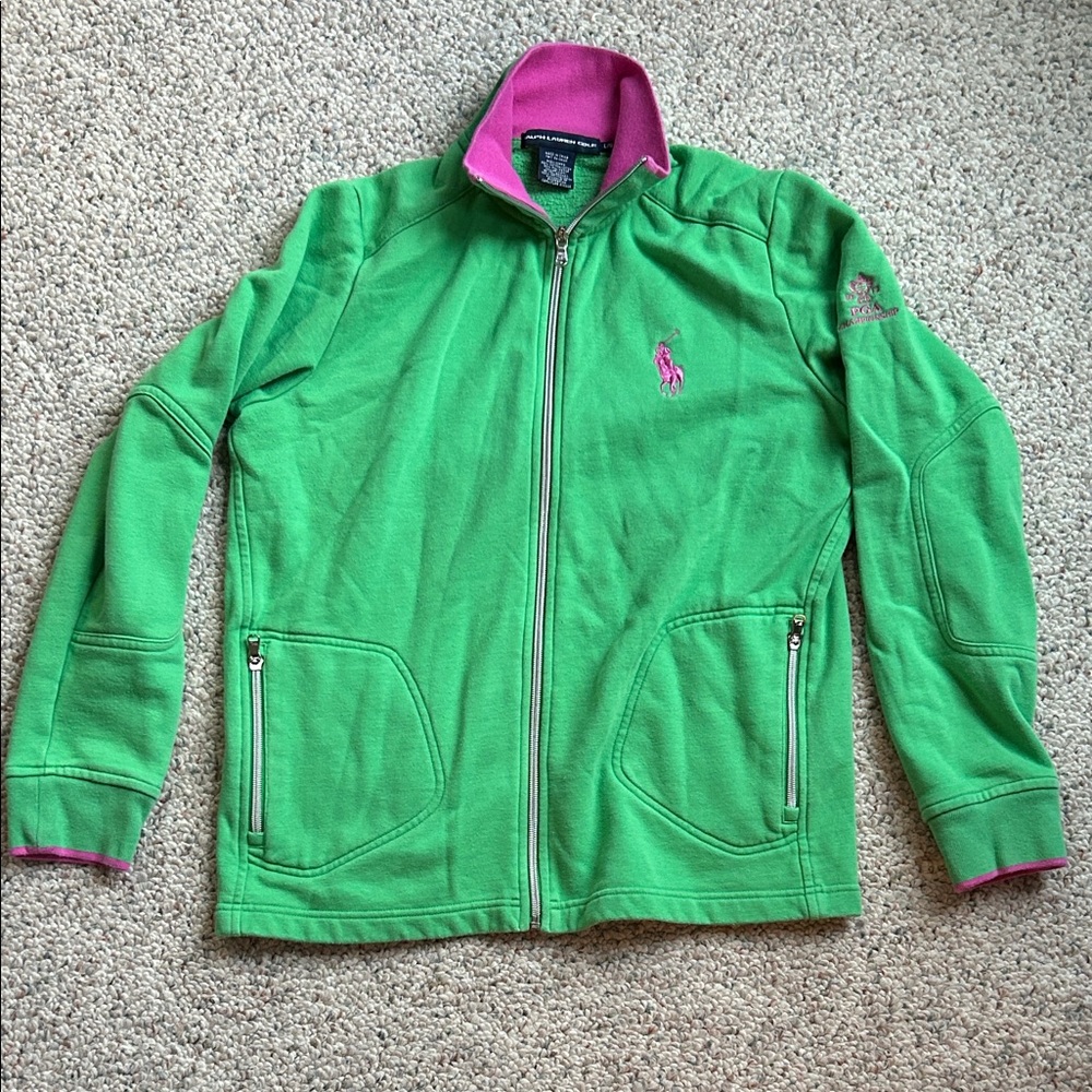 Ralph Lauren Golf 2013 Pga Championship Zip Up Size L